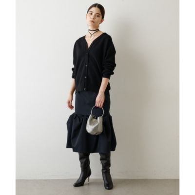 Whim Gazette(ウィム ガゼット)のダブルサテンボリュームスカート通販