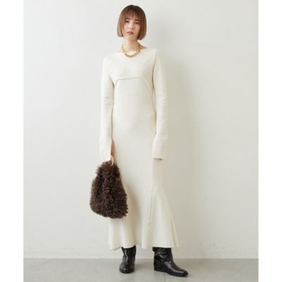 Whim Gazette(ウィム ガゼット)のマーメイドフレアカットワンピース