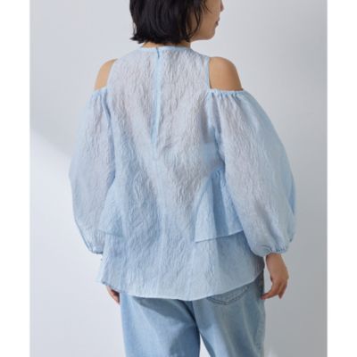 Whim Gazette(ウィム ガゼット)の【THE PAUSE】ジャガードフレア  