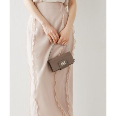【完売品:最終値下げ】Hoaw ウィムガゼット　ウォレットチェーンバッグ Whim Gazette - 【Hoaw.】ウォレットチェーンバッグ ウィム