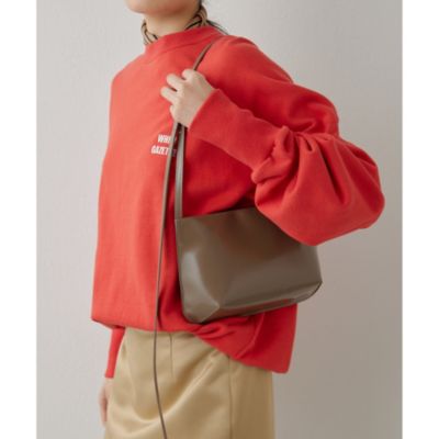 Whim Gazette(ウィム ガゼット)の【Hoaw.】ガラスレザーショルダー通販