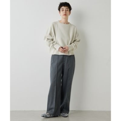 最終価格　Whim Gazette ヴィンテージ加工裏毛プルオーバー Whim Gazette(ウィム ガゼット)のヴィンテージ加工裏毛プル