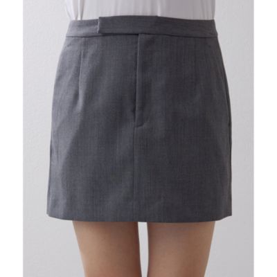 Whim Gazette(ウィム ガゼット)のウールギャバミニスカート通販