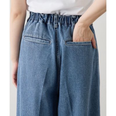 Whim Gazette(ウィム ガゼット)のワイドデニムイージーパンツ通販