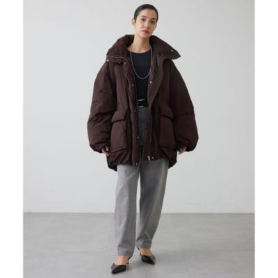 Whim Gazette(ウィム ガゼット)の【THE PAUSE】ミドルダウンコート通販