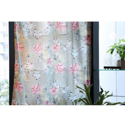 LAURA ASHLEY HOME(ローラアシュレイホーム)の【コスモス/洗える/防炎】フラワープリントカーテン W100×H135cm通販 |  集英社HAPPY PLUS STORE