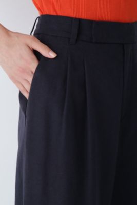 human woman(ヒューマン ウーマン)の◇タックセミワイドパンツ通販