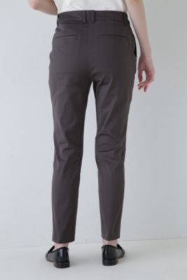 human woman(ヒューマン ウーマン)の◇サテンストレッチスリムパンツ