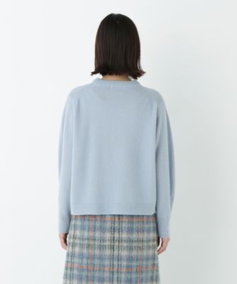 human woman(ヒューマン ウーマン)のミドルゲージエアリーニット通販