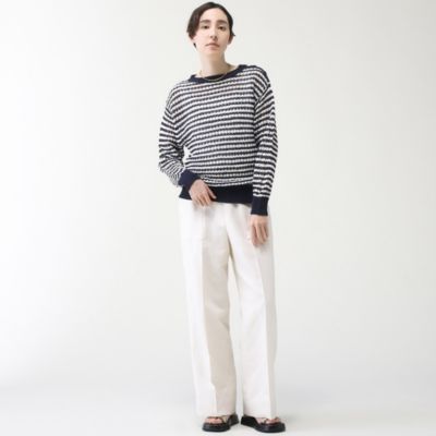 martinique martinique／ペーパーヤーン メッシュプルオーバー