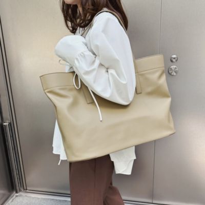 M7days SABOTEN トートバッグ ベージュ 収納袋付き M7days(エムセブンデイズ)のSABOTENトートバッグ通販 | 集英社