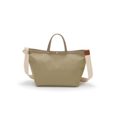 Breath TOPKAPI シュリンクレザーコンビトートバッグ A4可 Breath TOPKAPI シュリンクレザーコンビトートバッグ A4可