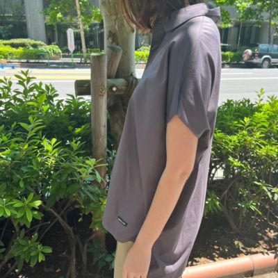 美品　24SS Americana 【LEE別注】【接触冷感】接触冷感スキッパー Americana(アメリカーナ)の【LEE別注】【洗える】【接触冷感