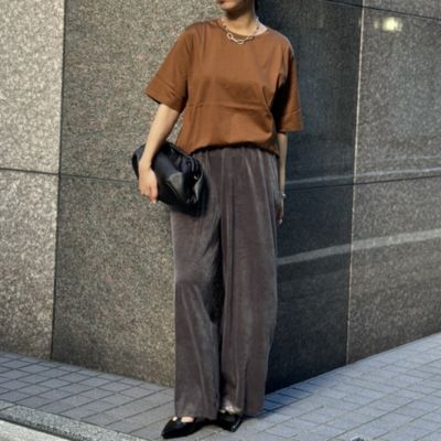 新品未使用adawas アダワス　プリーツTシャツ ADAWAS | アダワス