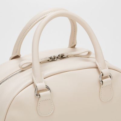 TOPKAPI(トプカピ)のスムースレザー ロゴ ボストン バッグ通販