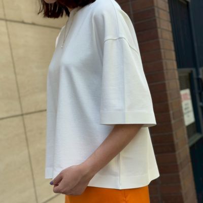 【WEEKEND MAX MARA】オーガニックコットンTシャツ/関税送料込 Weekend Max Mara(ウィークエンド マックスマーラ)の