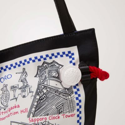 TOPKAPI　トプカピ　装飾的なプリントのトートバッグ　スカーフ柄 マイルドサテン スカーフ柄 トートバッグ – TOPKAPI（トプカピ）