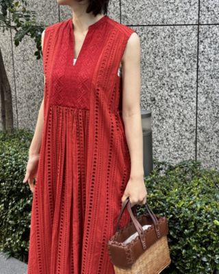 ne Quittez pas - 美品♪ヌキテパ スリットネックコットンフレア