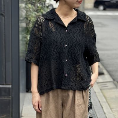 12closet(トゥエルブクローゼット)の【洗える】ヴィンテージ調五分袖