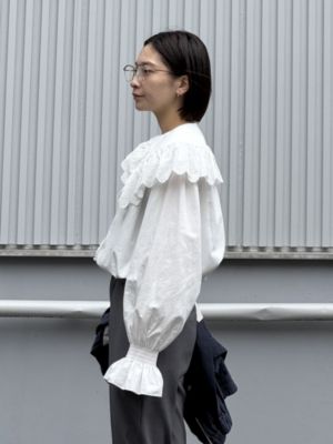 Shinzone(シンゾーン)のLACE COLLAR BLOUSE通販 | 集英社HAPPY PLUS STORE