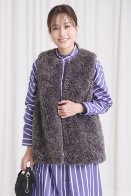 Curensology(カレンソロジー)の【LEE別注】リバーキルトファーベスト