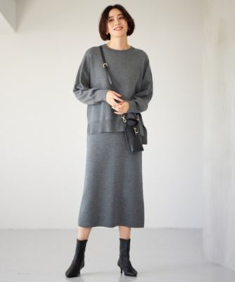 ジユウク 自由区 【WEB&一部店舗限定】スムージーカラー ニット