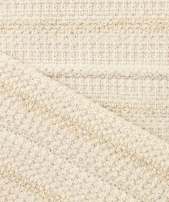 自由区(ジユウク)の【洗える】テクスチャーコットンブレンドニット