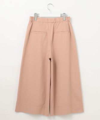 自由区(ジユウク)の【カタログ掲載・洗える】タックガウチョ パンツ