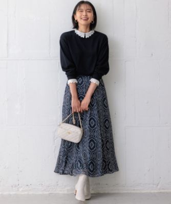 23区(ニジュウサンク)の【杏さん着用】オーナメントプリント