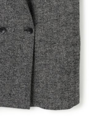 23区　【杏さん着用】　ヘリンボーンループツイード ジャケット 楽天市場】【杏さん着用】ヘリンボーンループツイード