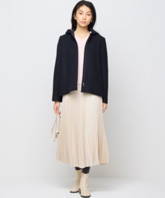 組曲 L(クミキョク エル)の【2WAY】ウールモッサ ショートコート通販