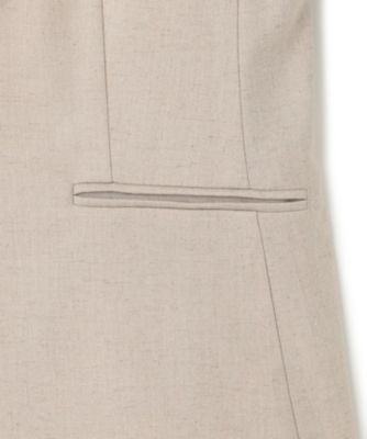 23区 Lサイズ アイアスマットストレッチテーラードジャケット 洗えるジャケット 23区(ニジュウサンク)の【セットアップ対応/防シワ性/洗える】アイアス