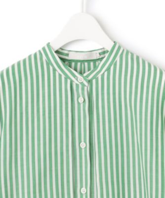 ICB(アイシービー)の【洗える】キュプラローンストライプ シャツ通販