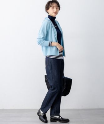 23区 ジップパーカー　38サイズ 新品　未着用 23区(ニジュウサンク)の【洗える】ピュアカシミヤ ジップアップ