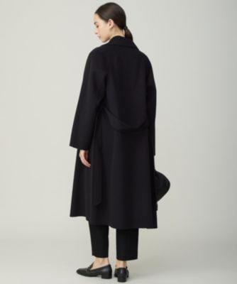 【美品 】iCB アイシービー アンゴラウール ロングコート　日本製　高級 ICB(アイシービー)のWoolRever ロングコート通販 | 集英社HAPPY PLUS STORE