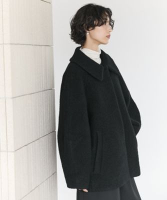 #Newans ハッシュニュアンス　プードルコクーンコート Newans(ハッシュニュアンス)の【昨年即完売コート新色追加！】プードル