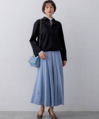 23区(ニジュウサンク)の【FUDGE掲載】マットライトタフタ フレア