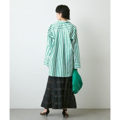 Whim Gazette(ウィム ガゼット)のオーガンジーマーメイドスカート通販