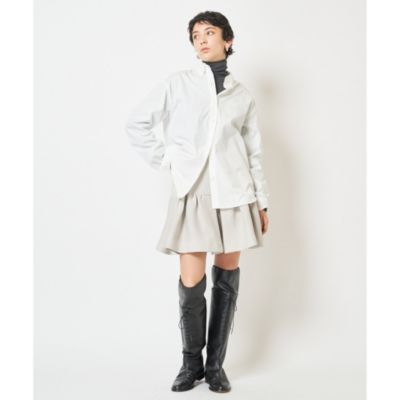 【最終お値下げ】☆新品☆ ミニフレアスカート(THE PAUSE) THE PAUSE】ミニフレアスカート | Whim Gazette(ウィム ガゼット