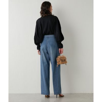 Whim Gazette(ウィム ガゼット)のデニムタックパンツ通販 | 集英社