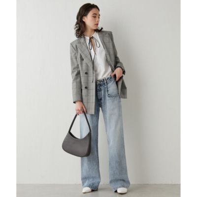 Whim Gazette(ウィム ガゼット)のダブルチェックジャケット通販