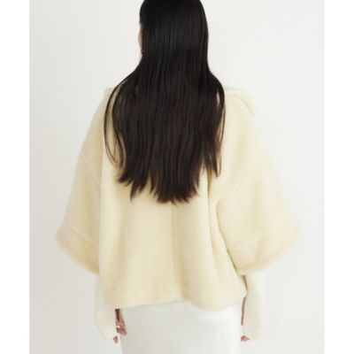Whim Gazette(ウィム ガゼット)のウールボアショートコート通販