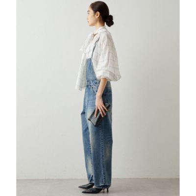 Whim Gazette(ウィム ガゼット)のシアーチェックボウブラウス通販