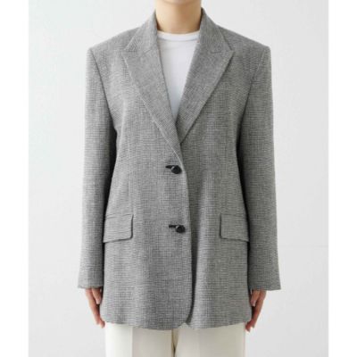 【美品】Whim Gazette千鳥柄2ボタンジャケット 最終値下げ！【Whim Gazette】千鳥柄2ボタンジャケット