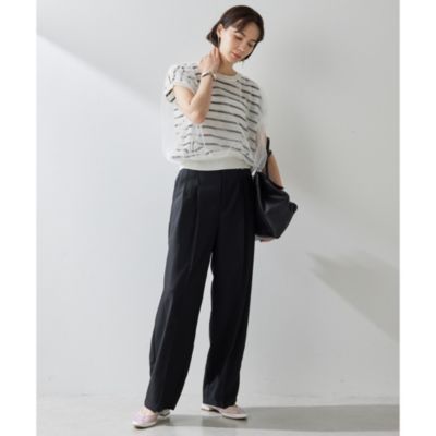 Whim Gazette(ウィム ガゼット)の【THE PAUSE】ワイドスラックスパンツ