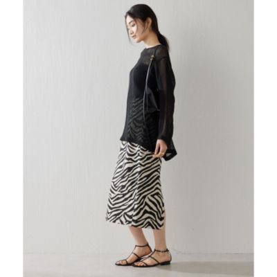 Whim Gazette カラミメッシュプルオーバー ブラック Whim Gazette(ウィム ガゼット)の【WEB限定カラーあり】カラミ