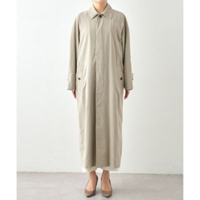 Whim Gazette(ウィム ガゼット)のステンカラ－ロングコート通販