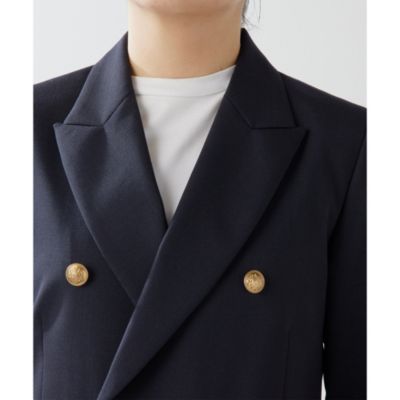 ウィムガゼット ウールモヘアダブルジャケット Whim Gazette(ウィム ガゼット)のウールダブルジャケット通販