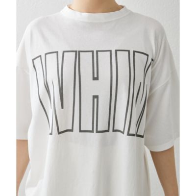 Whim Gazette(ウィム ガゼット)のリラックスロゴTシャツ通販 | LEEマルシェ