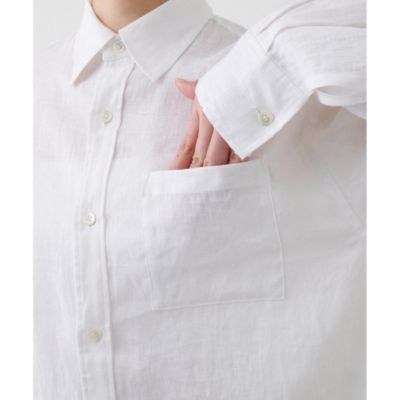 Whim Gazette｜リネンキャンバスシャツ | Rakuten Fashion(楽天